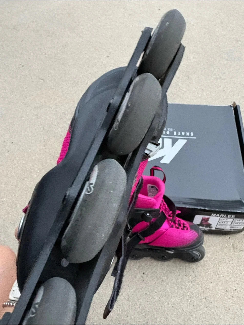 K2 Marlee Girls' Adjustable Pink Inline Skates